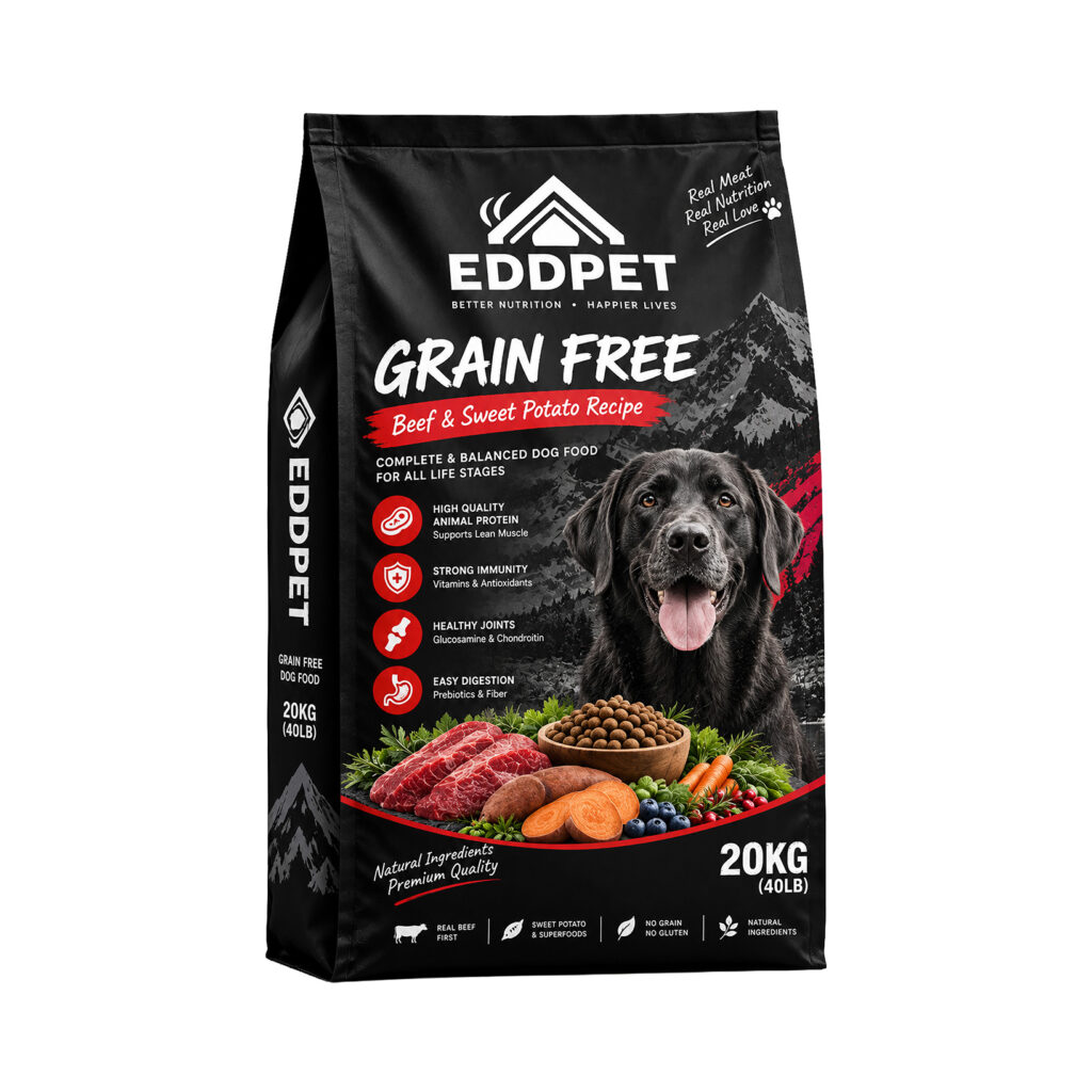 EDDPET Grain-Free Mountain Wilderness Dry Dog Food 20KG | All Life Stages